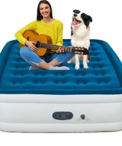 Colchon Inflable Queen HikerSKY con Bomba de Alta Capacidad