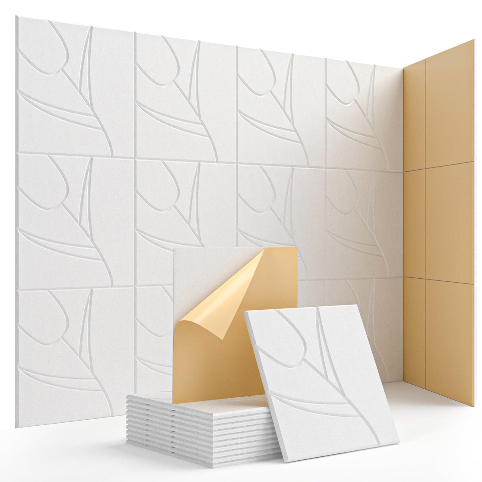 Paneles de Pared Insonorizantes, Paneles Acústicos Kuchoow