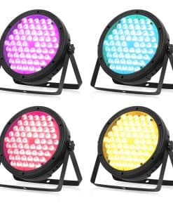 Luces de Escenario BETOPPER 120W Par Light RGBW 4-en-1,