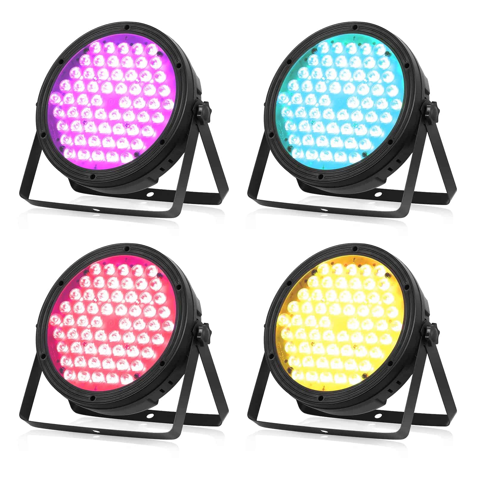 Luces de Escenario BETOPPER 120W Par Light RGBW 4-en-1,