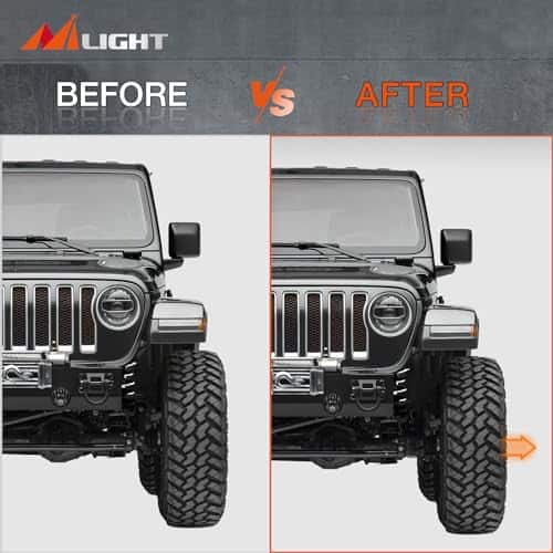 Separadores de rueda Nilight 5x5.5 para Wrangler JK JKU - Imagen 7