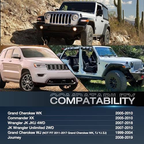 Separadores de rueda Nilight 5x5.5 para Wrangler JK JKU - Imagen 6