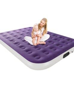 Colchón Inflable Queen HikerSKY con Bomba de -Morado