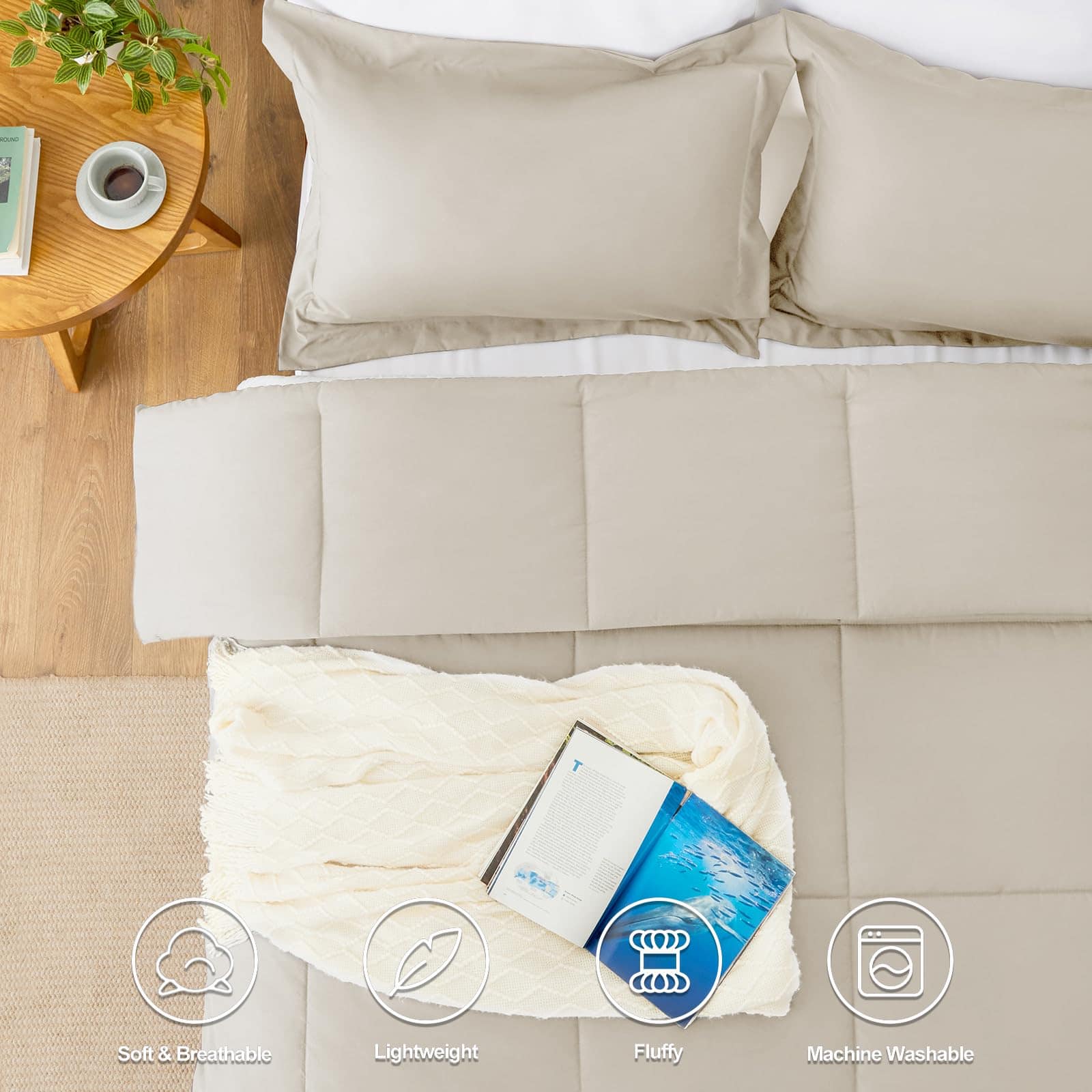 Juego de Edredón Tamaño King CozyLux - Edredón Tamaño King - Imagen 3