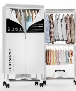 Secadora de Ropa, Máquina de Secado Portátil con -Gris RW1