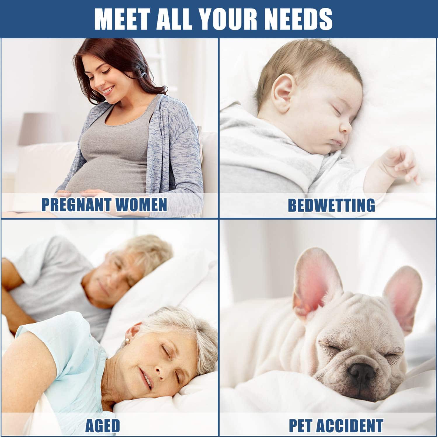 Protector de Colchón Impermeable JamRest 1 Pack Queen Size, - Imagen 6