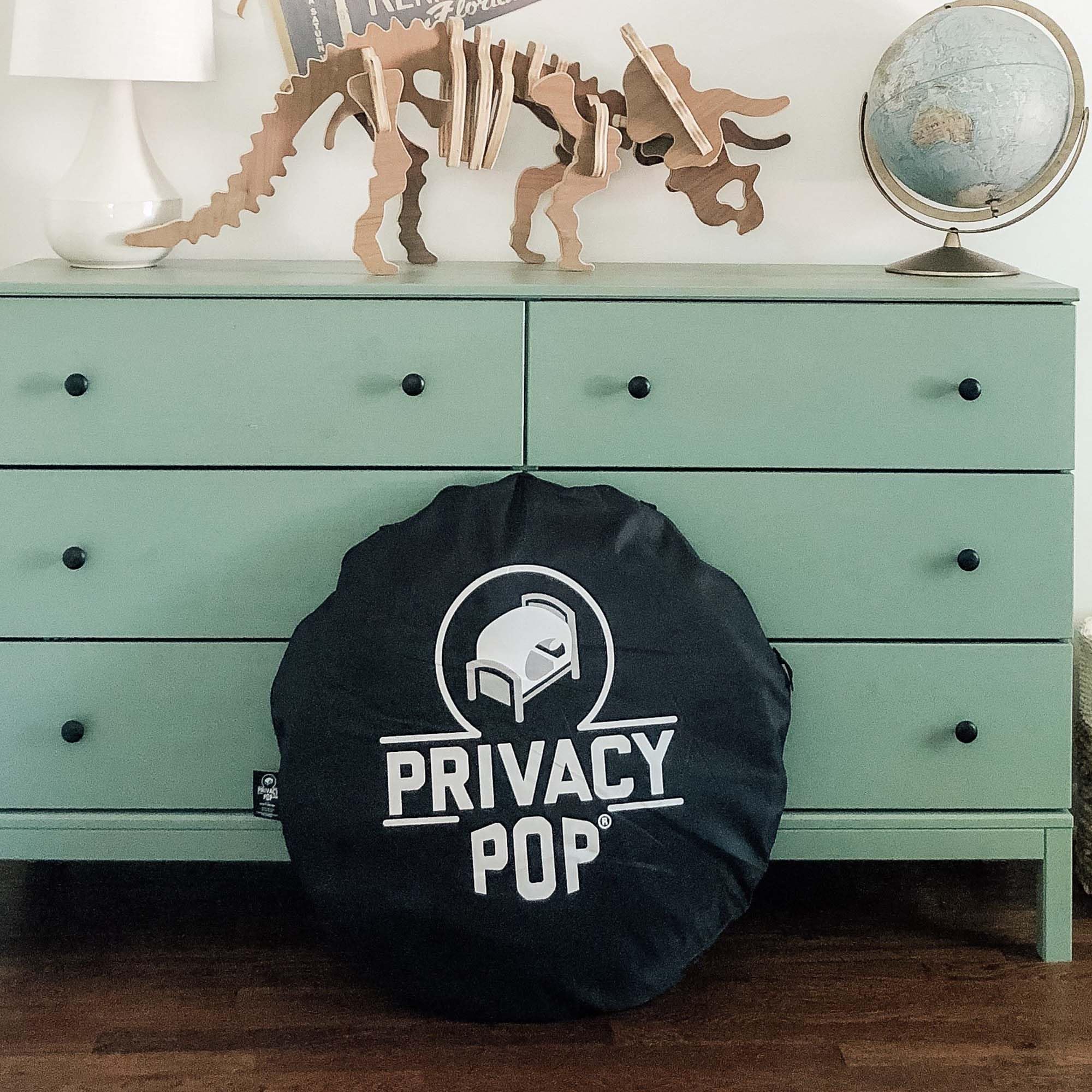 Privacy Pop up Eclipse Bed Tent Bed Drapes (Negro, Twin) - Imagen 10