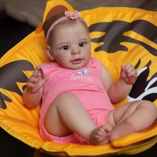 Muñecas Reborn Niña 19 Pulgadas Cuerpo Suave Realista-Nuevo