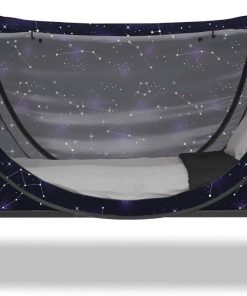 Toldo para Cama Privacy Pop up Eclipse Bed Tent Bed Drapes