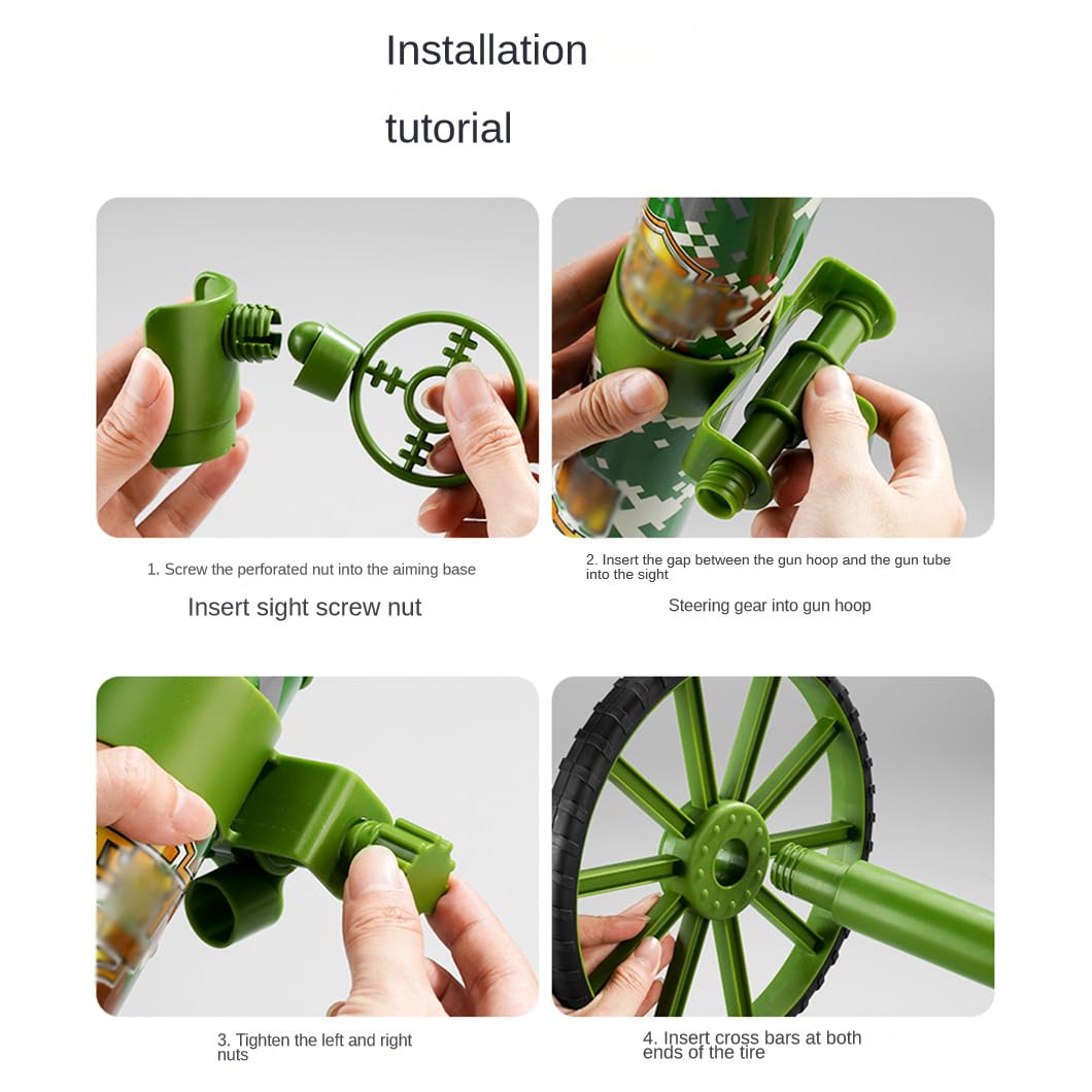 Set de Juego de Lanzador de Mortero ZZPXMY, Lanzador de - Imagen 6