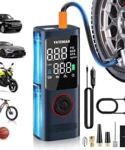 Inflador de neumáticos Compresor de -Azul