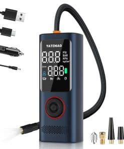 Inflador de neumáticos Compresor de aire -Azul