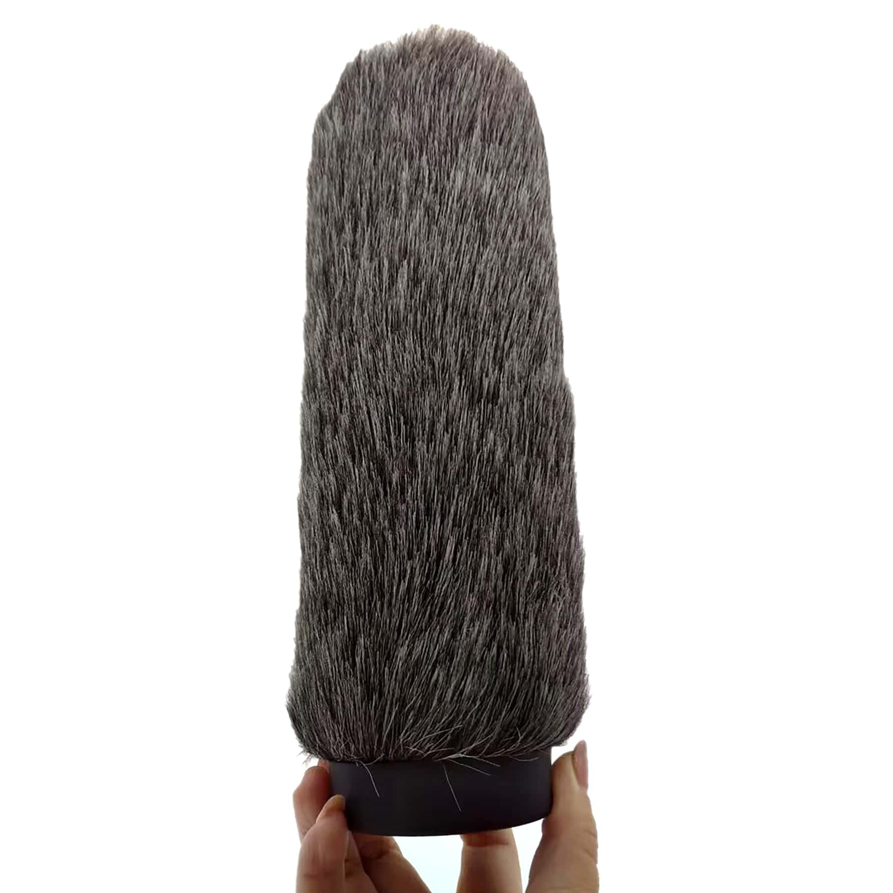 Filtro de viento de micrófono peludo KETENG Wind Shield - Imagen 4