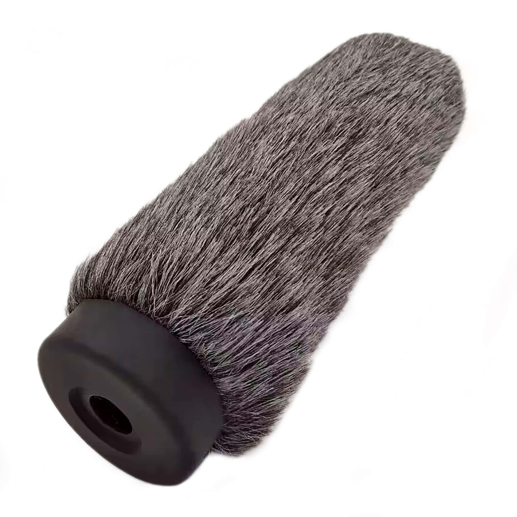 Filtro de viento de micrófono peludo KETENG Wind Shield - Imagen 6