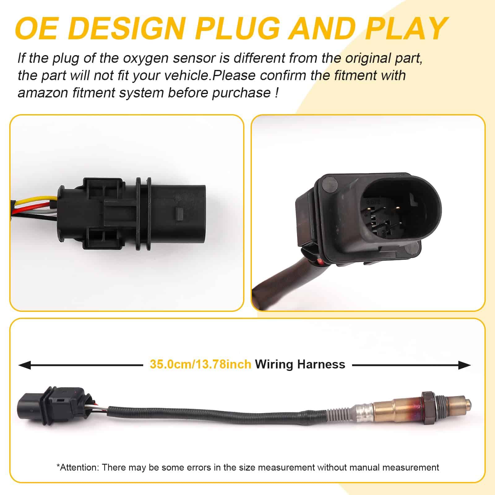 Sensor de oxígeno Upstream Downstream 234-5135 234-4488 - Imagen 5