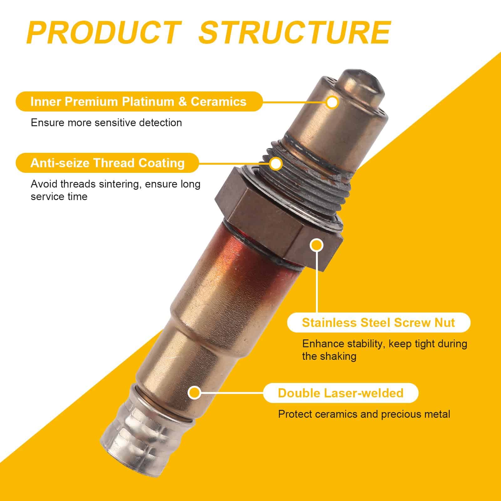 Sensor de oxígeno Upstream Downstream 234-5135 234-4488 - Imagen 3