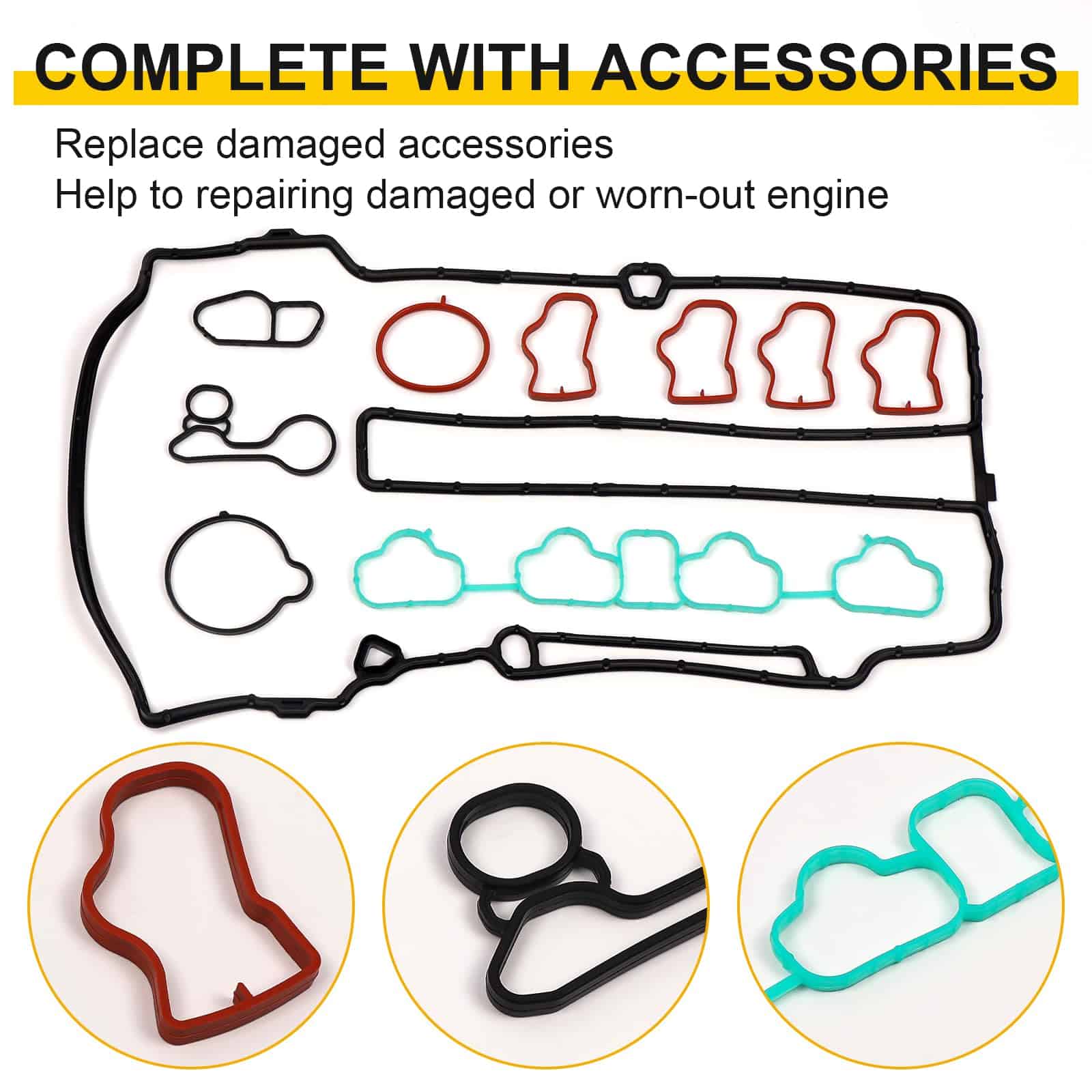 Kit de Juntas para Motor MLS Compatible con Chevrolet Trax - Imagen 4