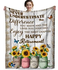 Manta de Jubilación XeaGiasy Mejores Ideas de Regalos de