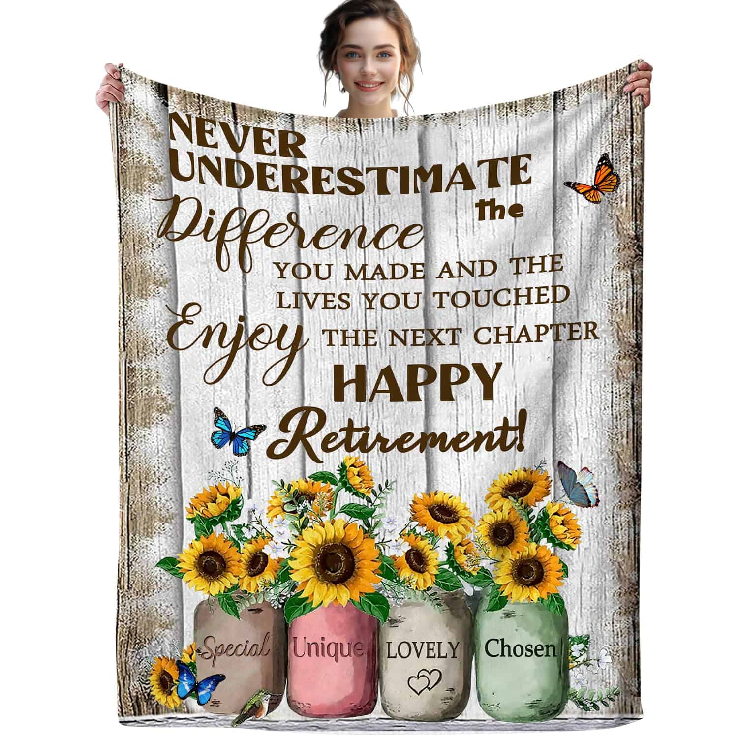 Manta de Jubilación XeaGiasy Mejores Ideas de Regalos de