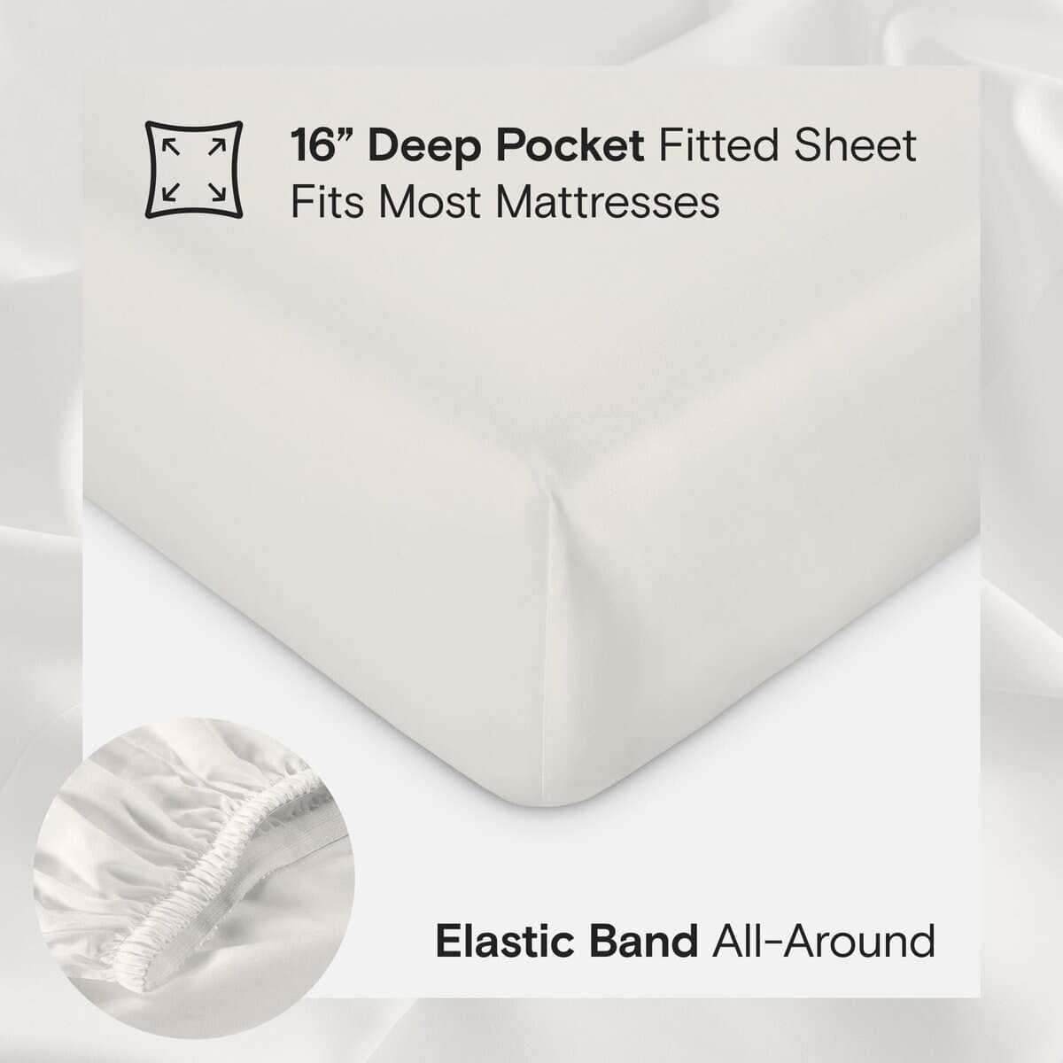 Juego de Sábanas SIJO AiryWeight de Tencel, -Ivory - Imagen 5