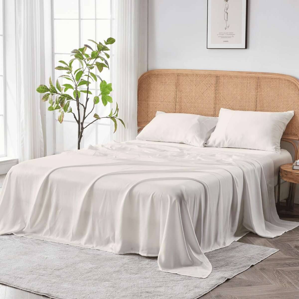 Juego de Sábanas SIJO AiryWeight de Tencel, -Ivory