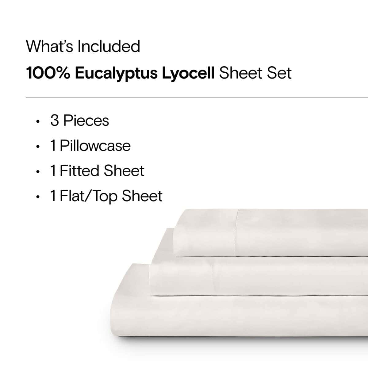 Juego de Sábanas SIJO AiryWeight de Tencel, -Ivory - Imagen 3