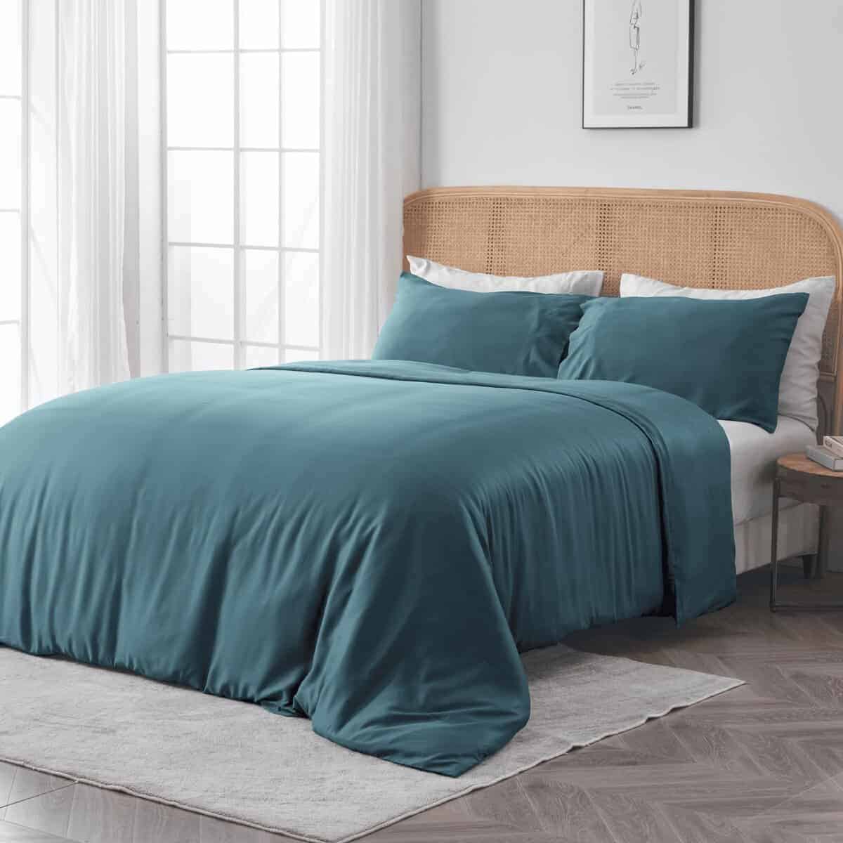 Funda de Edredón SIJO AiryWeight Tencel, -Azul Turquesa