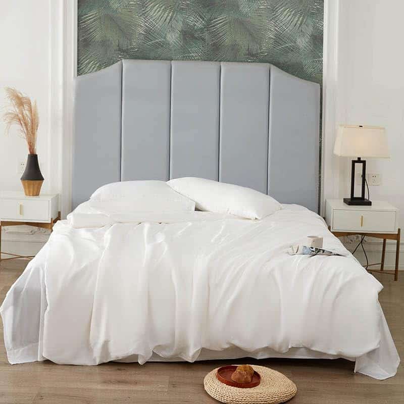 Juego de sábanas para cama Queen Orray, -Blanco