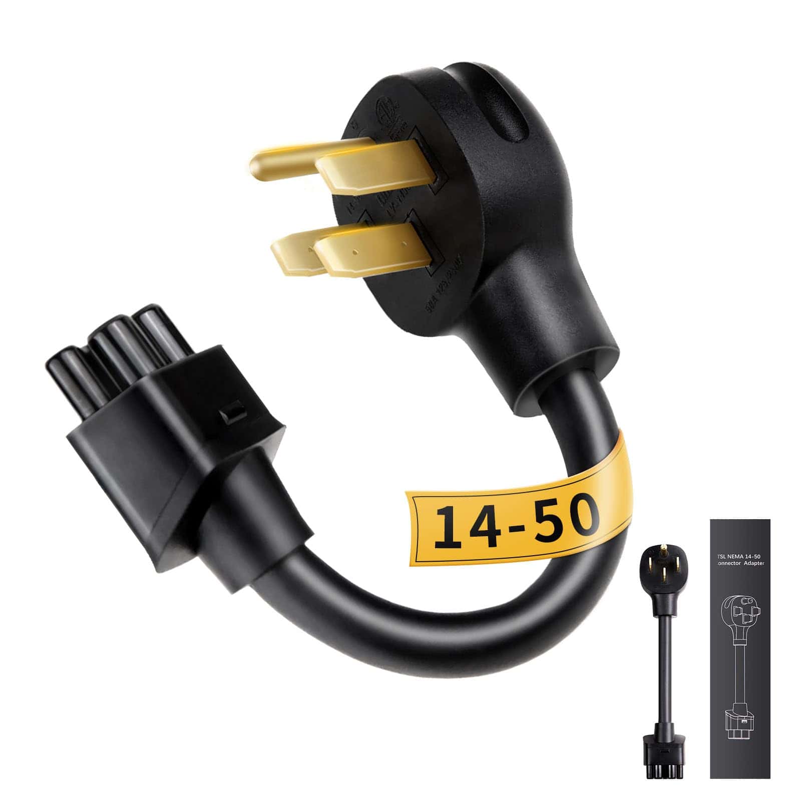 Adaptador Tesla NEMA 14-50 WenStorm, 240V 32 AMP Adaptador