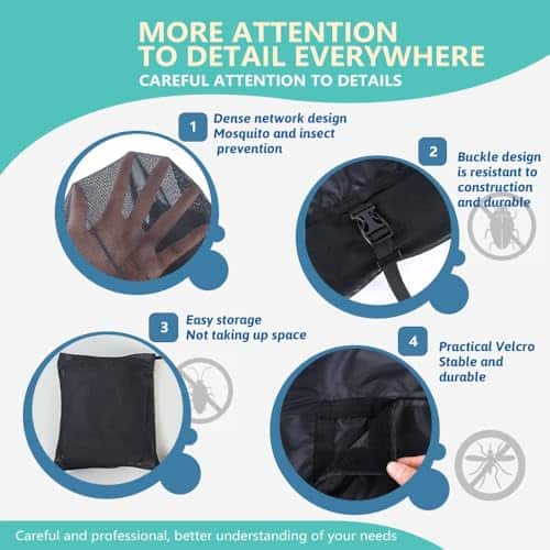 Malla Mosquitera para Puerta Trasera de Mercedes Benz - Imagen 3