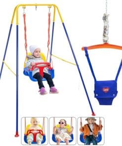 Set de Columpio para Niños, Columpio 3-en-1 para Bebés al
