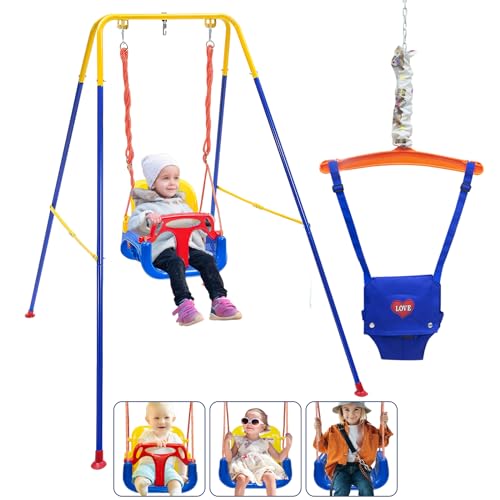 Set de Columpio para Niños, Columpio 3-en-1 para Bebés al