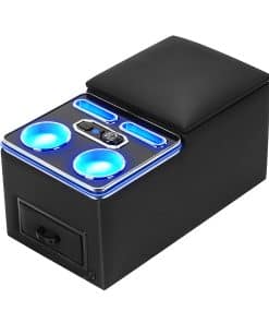 Organizador de consola central SILIVN, iluminación de