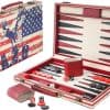 Juego de Backgammon American Eagle para Adultos de 15