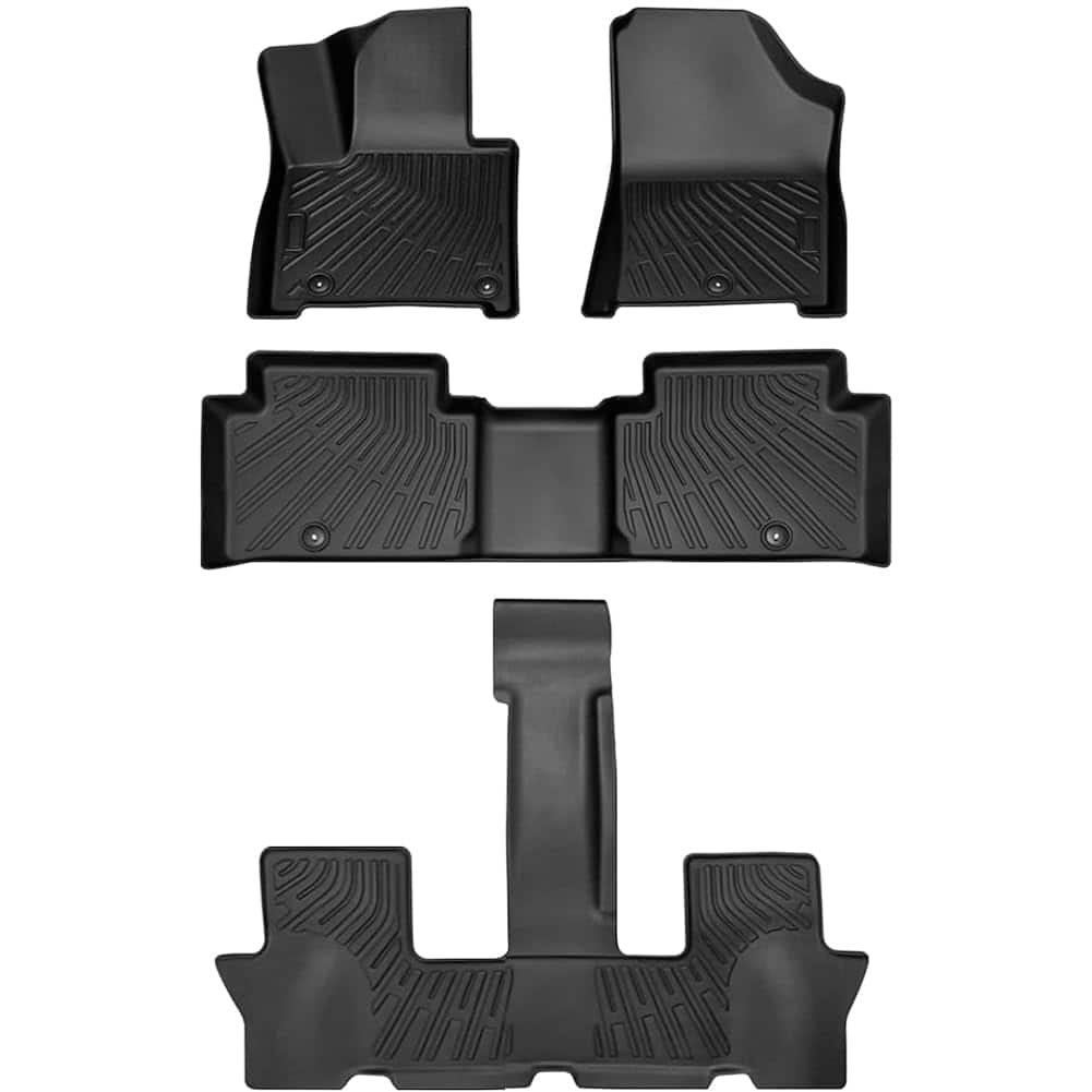 Tapetes para Piso CUSIYU Compatible con Hyundai Santa Fe