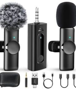 Micrófono inalámbrico dual CHRIMEFLAME para