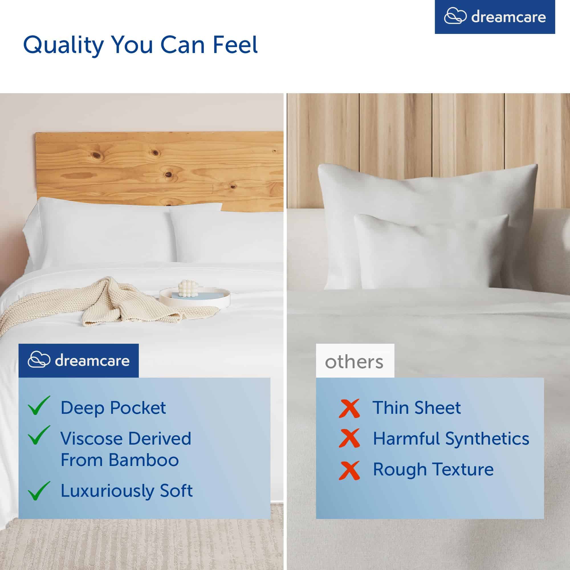 Juego de Sábanas de Bambú 100% Viscosa - Queen Size - 4 - Imagen 8