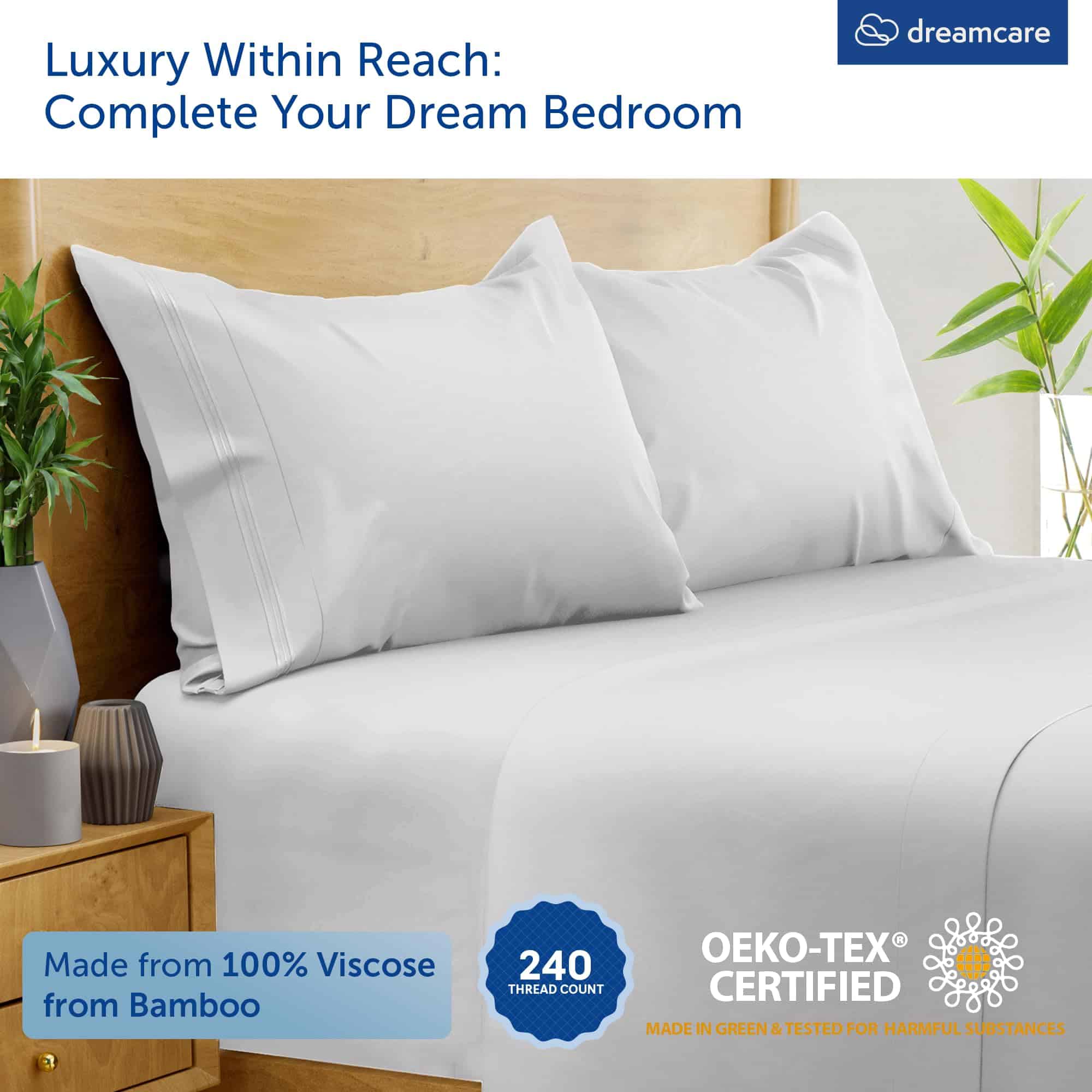 Juego de Sábanas de Bambú 100% Viscosa - Queen Size - 4 - Imagen 3