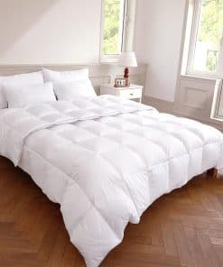 Edredón de Plumas de Ganso Gris de la Marca MOOFUN Tamaño