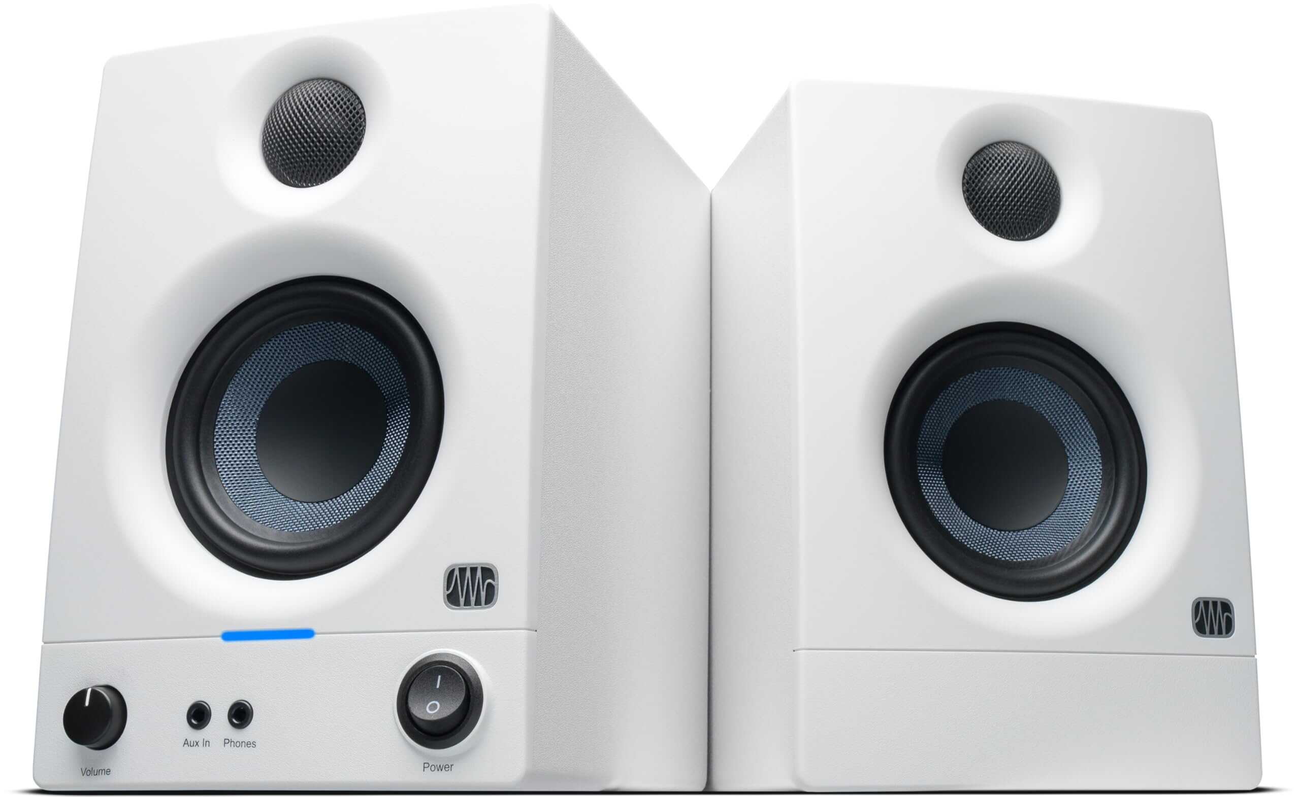 Monitores de Estudio PreSonus Eris 3.5 (Blanco), Par -