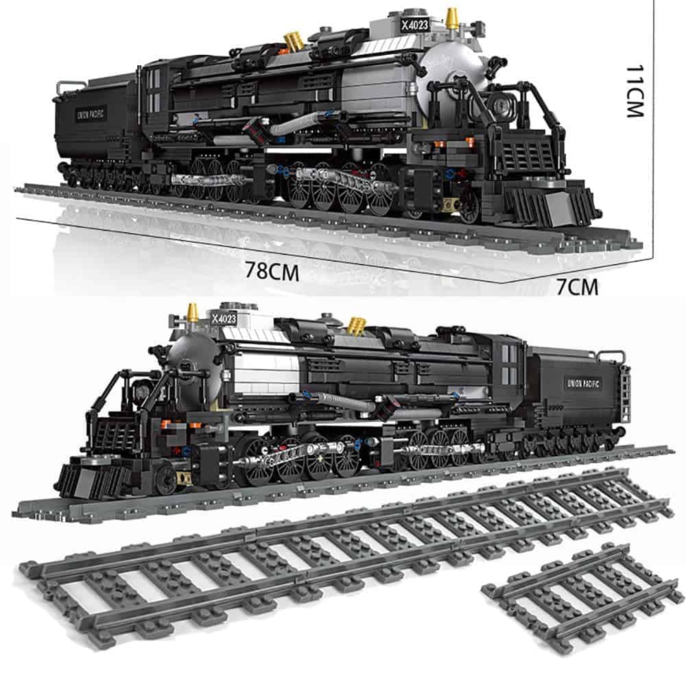 GODIYTOPPY BIGBOY Kit de Construcción de Tren a Vapor y - Imagen 3