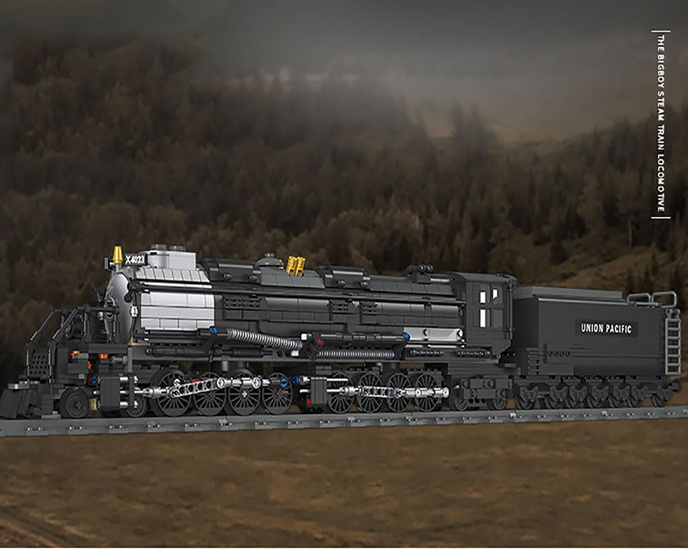 GODIYTOPPY BIGBOY Kit de Construcción de Tren a Vapor y - Imagen 8
