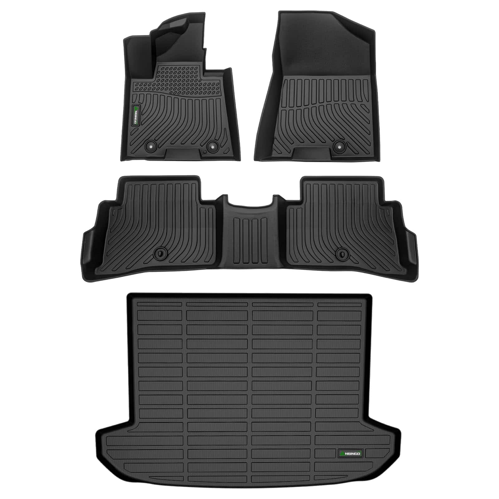 Juego de Tapetes para Piso y Revestimiento de Carga ANBINGO