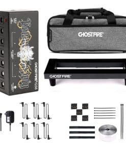 Pedalera de Efectos de Guitarra Ghost Fire Aleación de