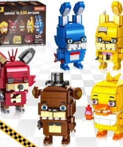Juguetes de Bloques de Construcción QEINIE Five Nights