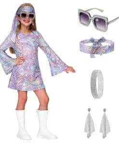 Disfraz de Halloween para niñas de -Morado