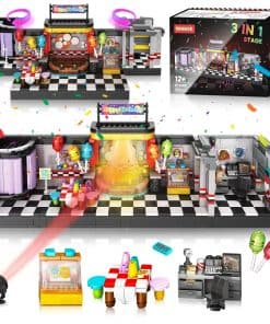 Bloques de Construcción QEINIE Five Nights Security Breach,