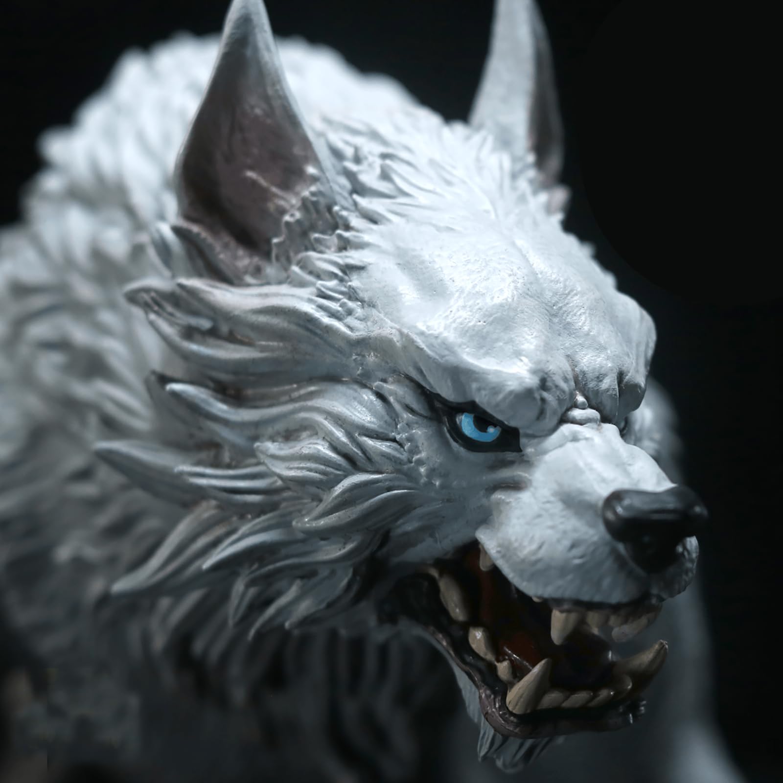 Figura Escala 1/12 de Lobo de Hierro Blanco (Versión de - Imagen 7