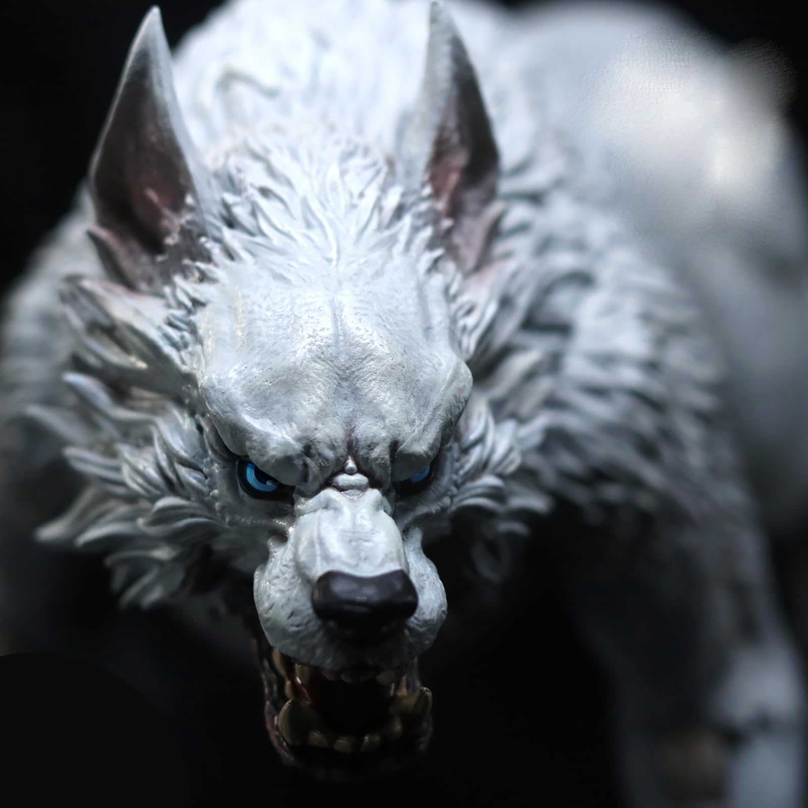 Figura Escala 1/12 de Lobo de Hierro Blanco (Versión de - Imagen 8