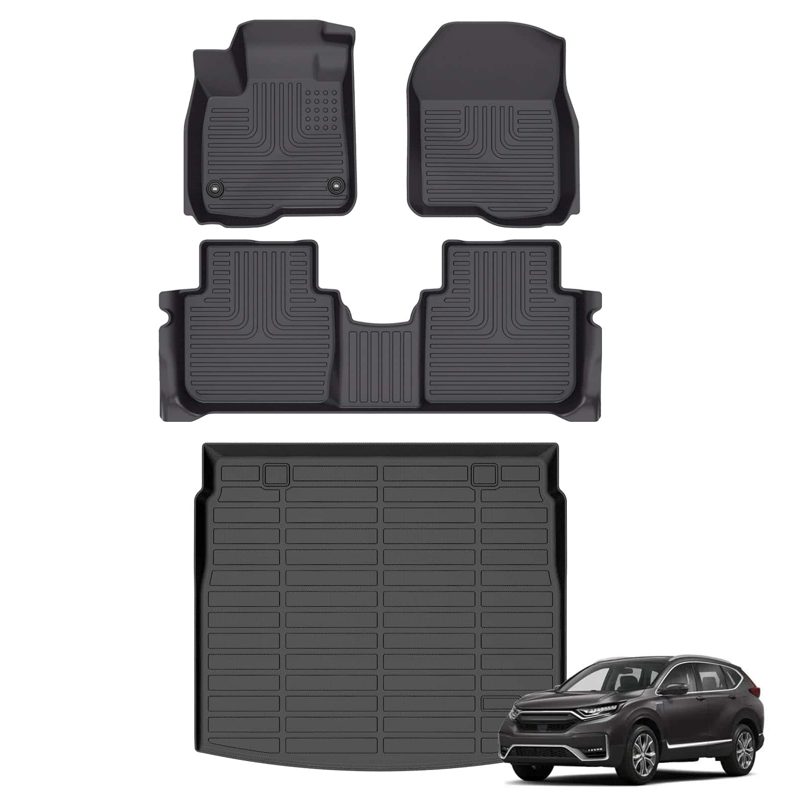 Tapetes y protector de carga AZYT para Honda CR-V Hybrid